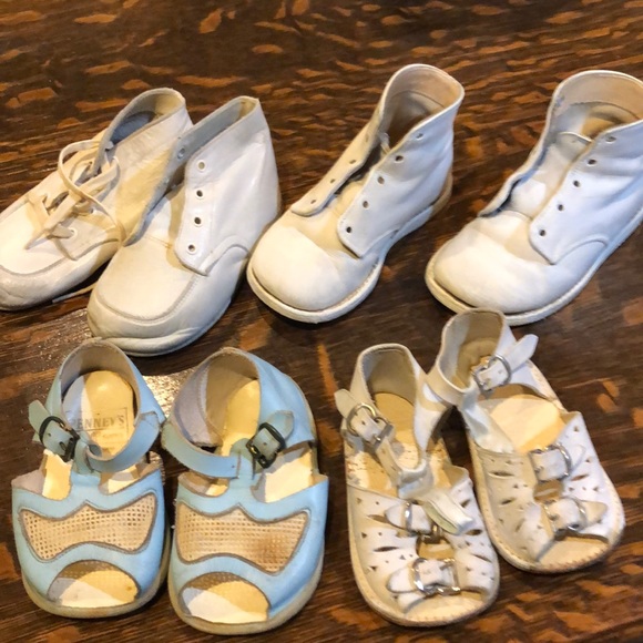 Other - 4 Pr VTG  baby / doll shoes
